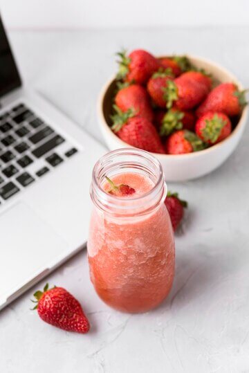 Strawberry Glaze Smoothie
